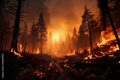 Forest fire | Generative AI