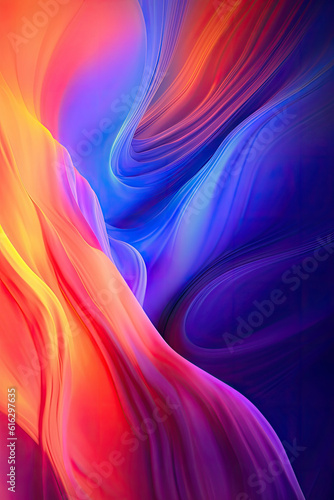 Smooth liquid abstract gradients background