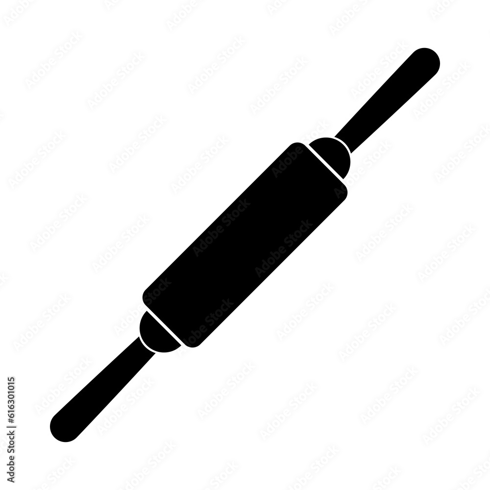 rolling pin icon trendy vector symbol tempate illustration on white background..eps rolling pin icon trendy vector symbol tempate illustration on white background..eps