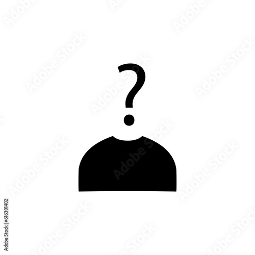 unknown vector glyph flat icon illustration on white background..eps