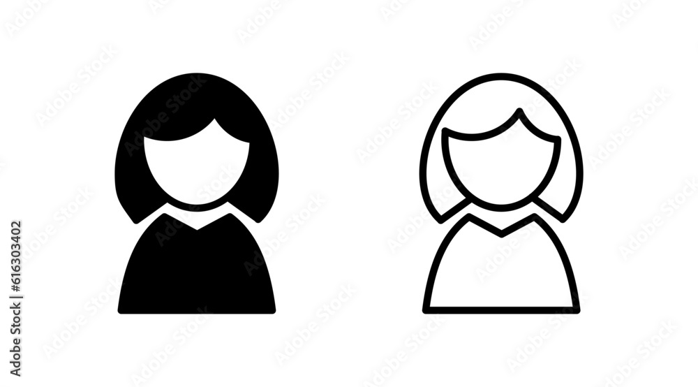 Female icon vector. toilet icon. restroom sign. gender Female icon vector. toilet icon. restroom sign. gender