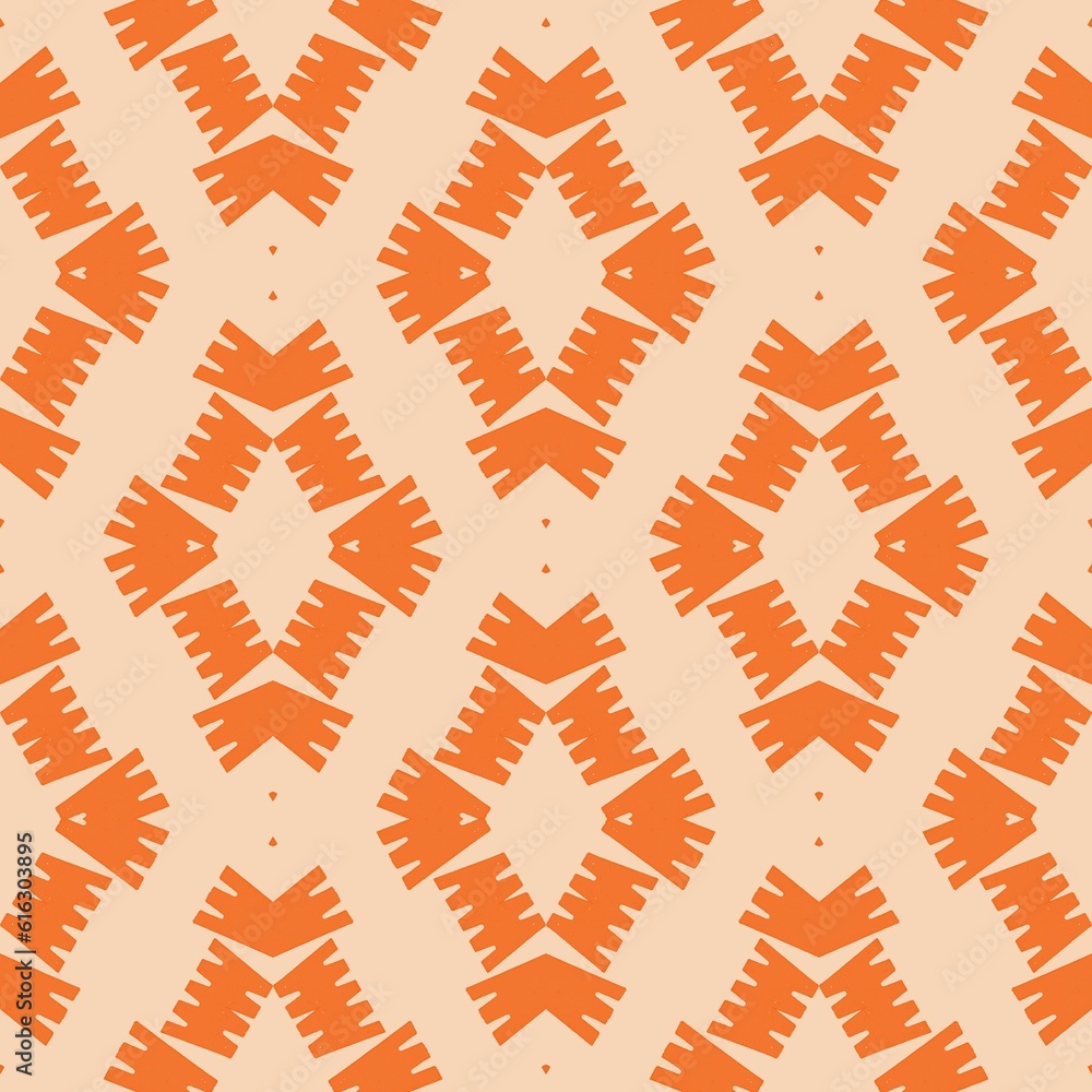 Muster Textur - Raute rautenform - nahtlos gekachelt - orange Muster Textur - Raute rautenform - nahtlos gekachelt - orange
