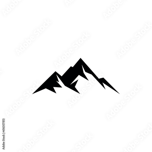 Mountains Logo Design Vector Template
