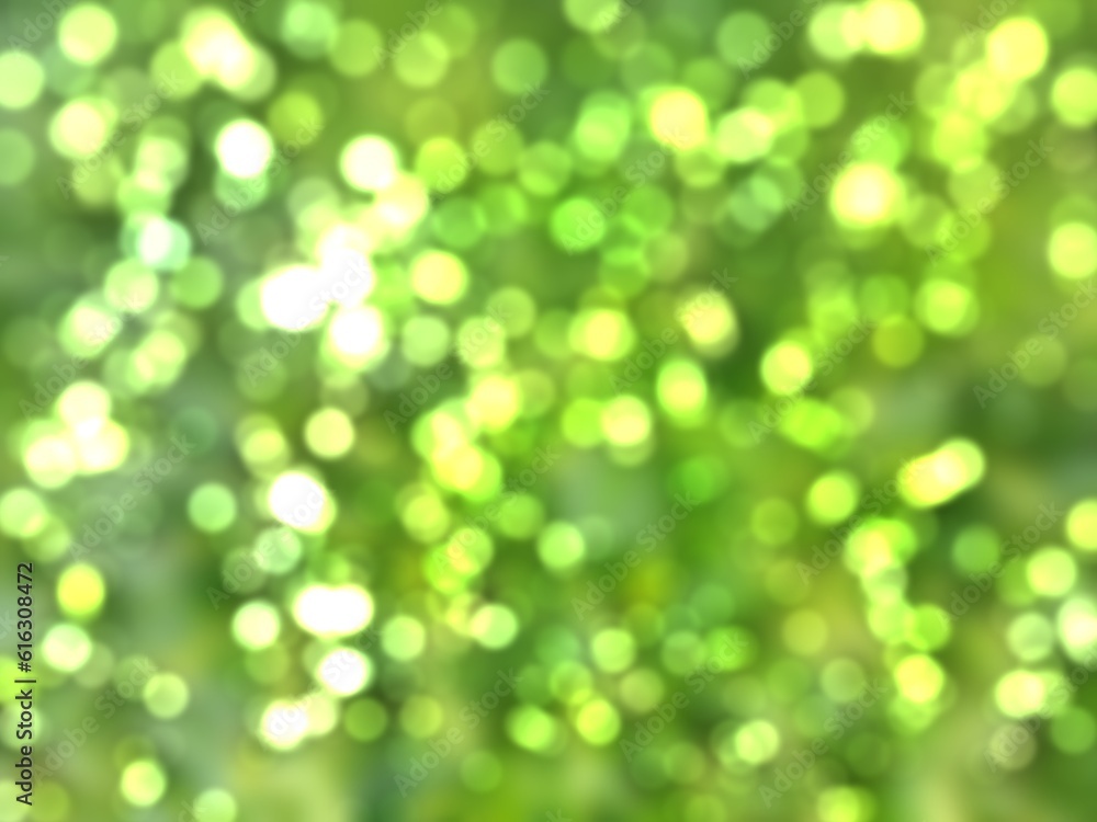 Obraz premium green bokeh background