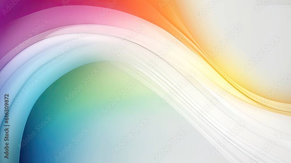 Obraz premium smooth white background, abstract gradient