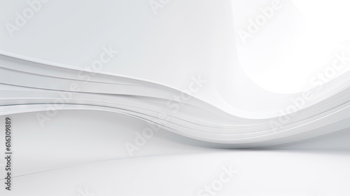 smooth white background, abstract gradient