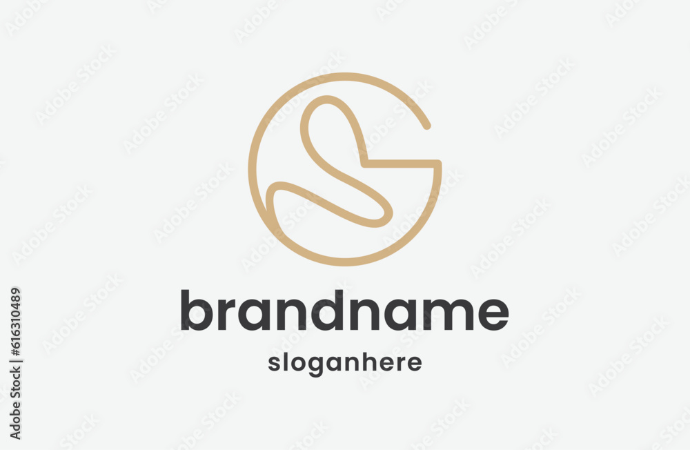 Letter sg or gs logo icon design template vector illustration Letter sg or gs logo icon design template vector illustration