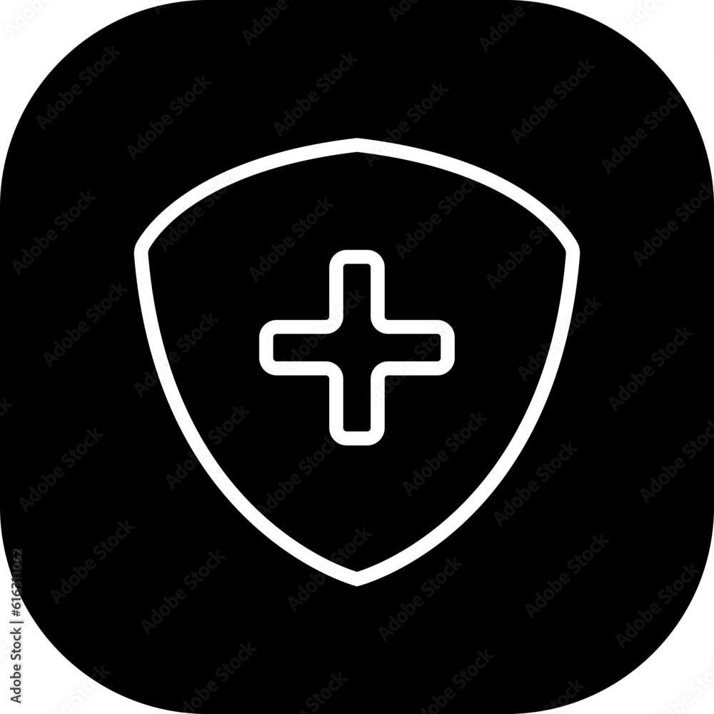 Insurance E Commerce icon with black filled outline style. protection, health, care, safety, security, shield, service. Vector illustration Insurance E Commerce icon with black filled outline style. protection, health, care, safety, security, shield, service. Vector illustration