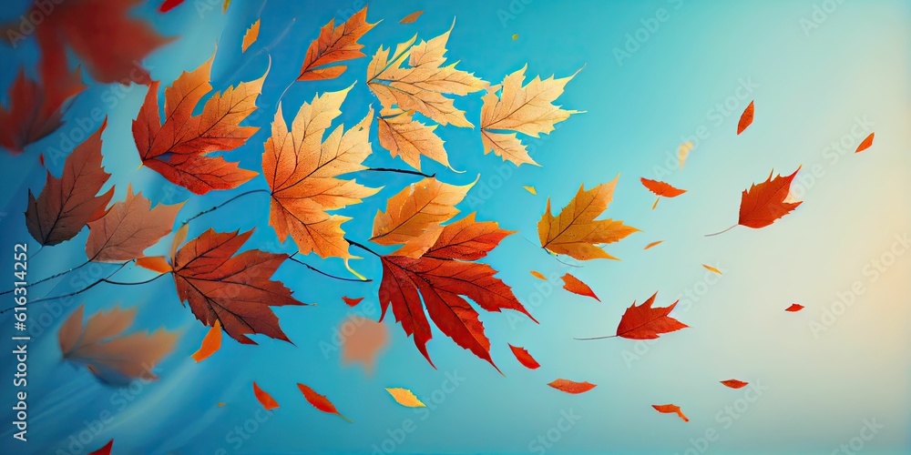 autumn maple , oak leaves autumn maple , oak leaves