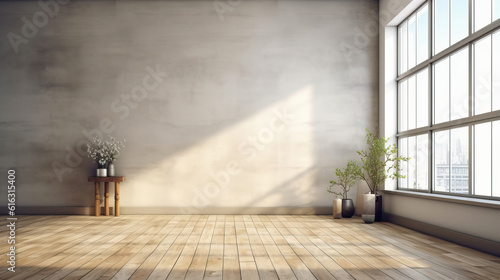 Empty Home Interior Wall Mockup   Mockups Design 3D  HD