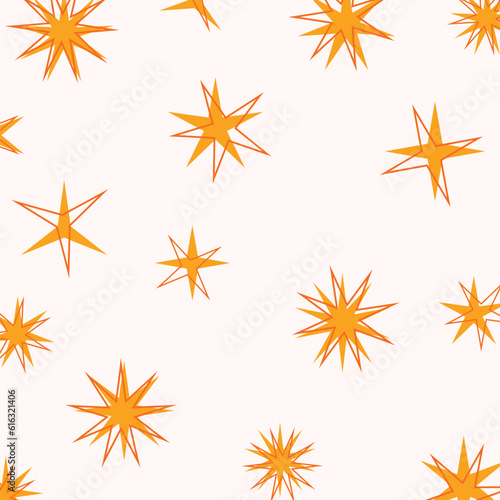 abstract shapes background, star icon pattern with attractive shapes and colors. vector illustration for banners, greeting cards, social media, posters, gift wrapping.