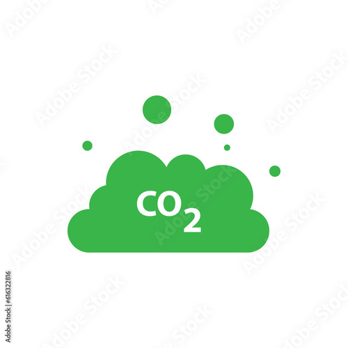 Carbon dioxide co 2. Vector illustration on white background..eps
