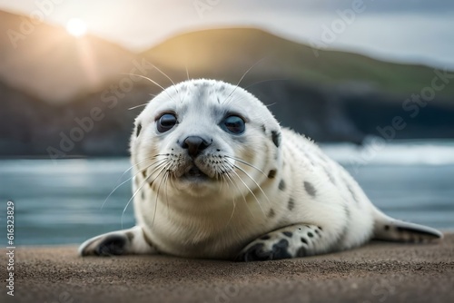 seal on the beach