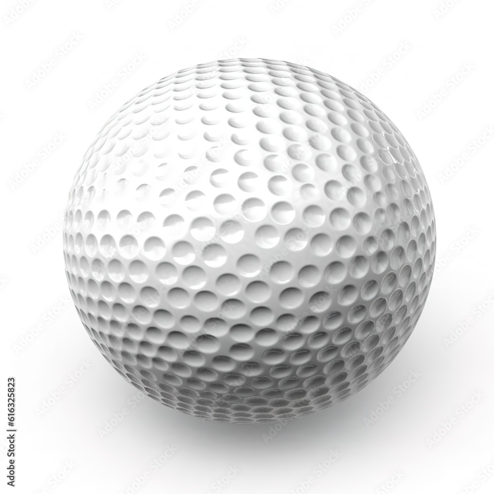 Golf Ball isolated on white background Golf Ball isolated on white background
