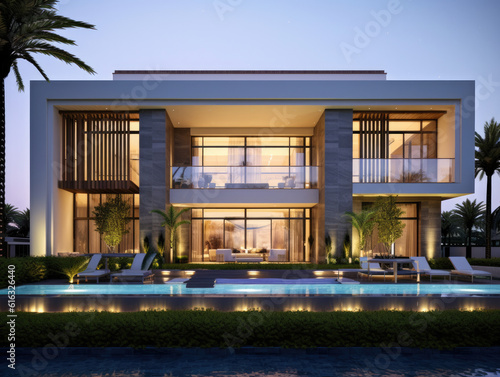 Modern villa in a tropical island in a boho style  © STORYTELLER