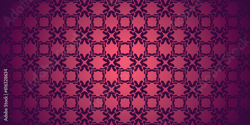  Arabic motif purple background