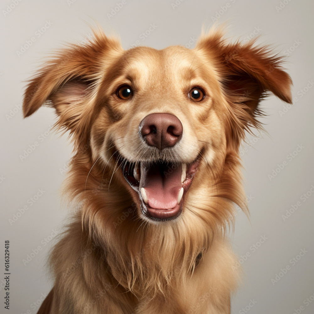 Happy dog, Generative Ai