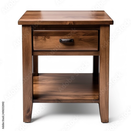 Nightstand photo on a white background