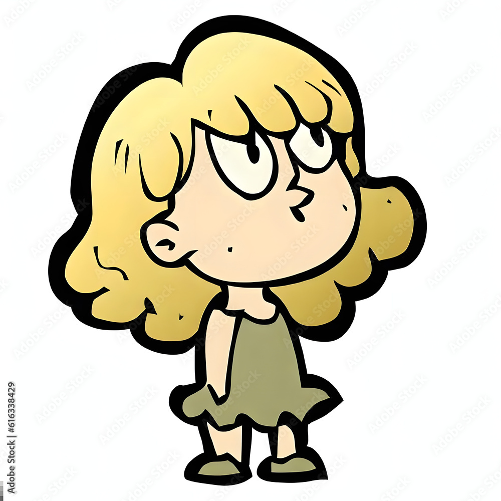 Obraz premium little girl