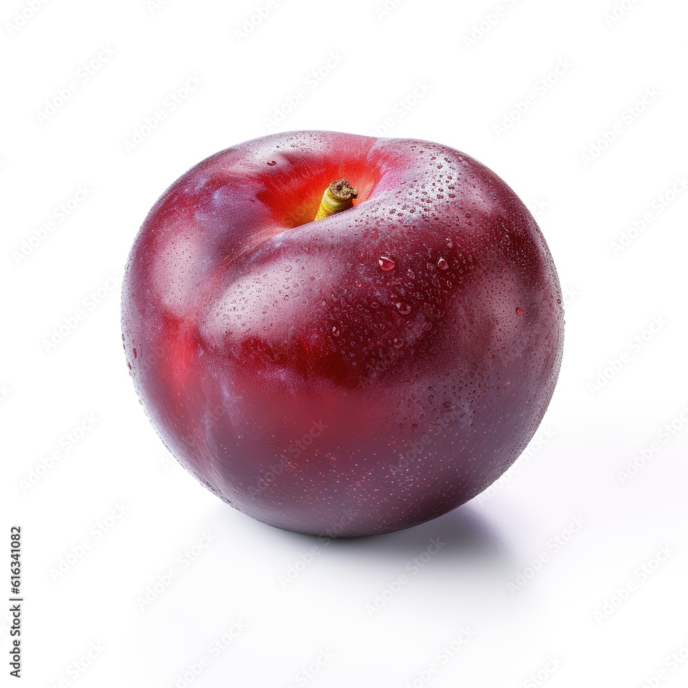 Delicious fresh plum