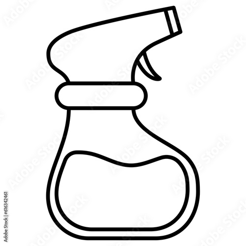 bottle spray. chemical household
