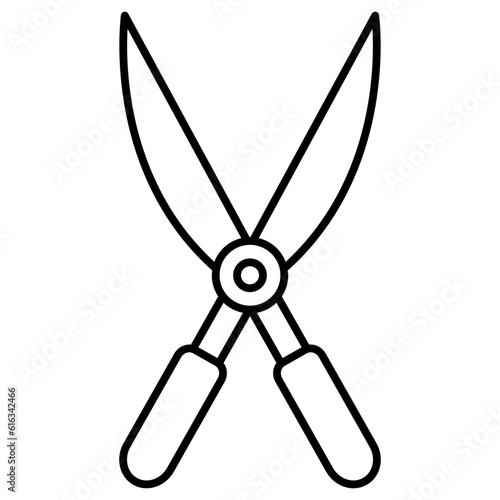 garden shears. scissors equipment