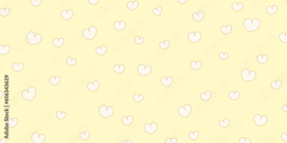 Hearts seamless pattern. for Valentine's Day. Vector illustration. for Valentine's Day. Vector illustration.