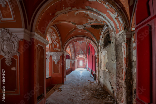 Lost in Time: The Abandoned Red Theater of Hungary, a Haunting Relic in European History © Arkadiusz