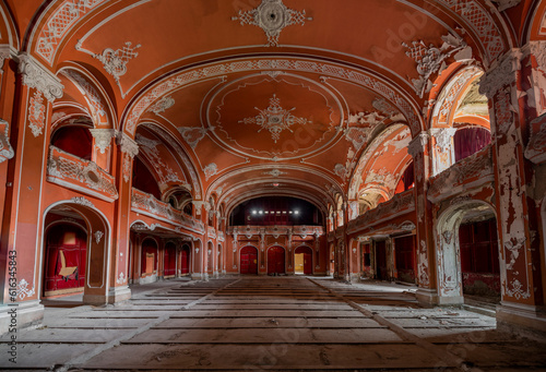 Lost in Time  The Abandoned Red Theater of Hungary  a Haunting Relic in European History