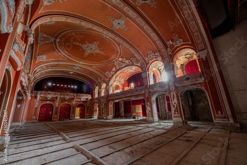 Lost in Time  The Abandoned Red Theater of Hungary  a Haunting Relic in European History