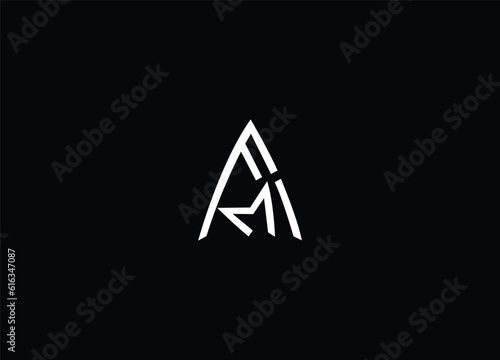 initial letter  FM logo design and company logo design
