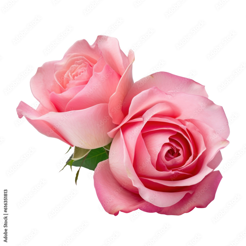 pink rose isolated on transparent background cutout pink rose isolated on transparent background cutout