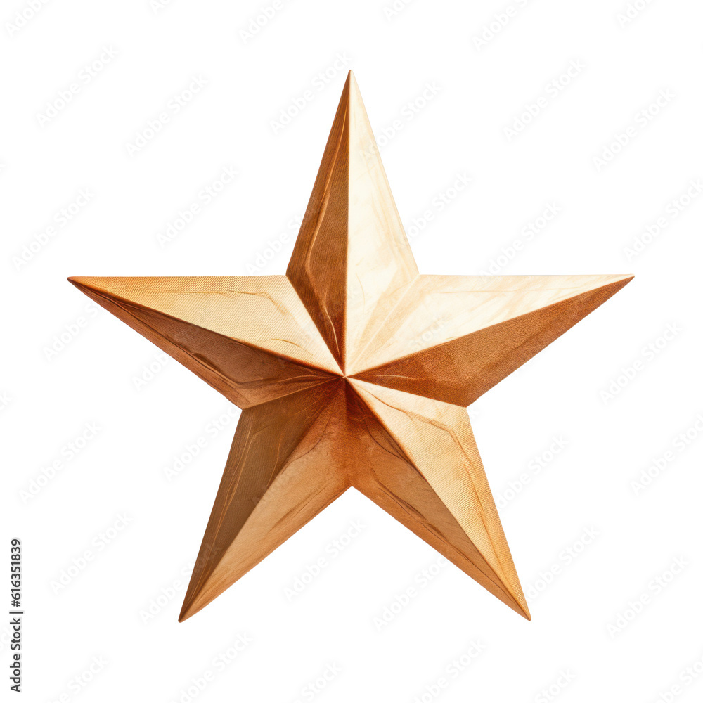 wood star isolated on transparent background cutout wood star isolated on transparent background cutout