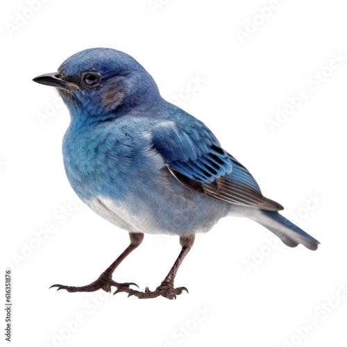blue jay isolated on transparent background cutout © Papugrat