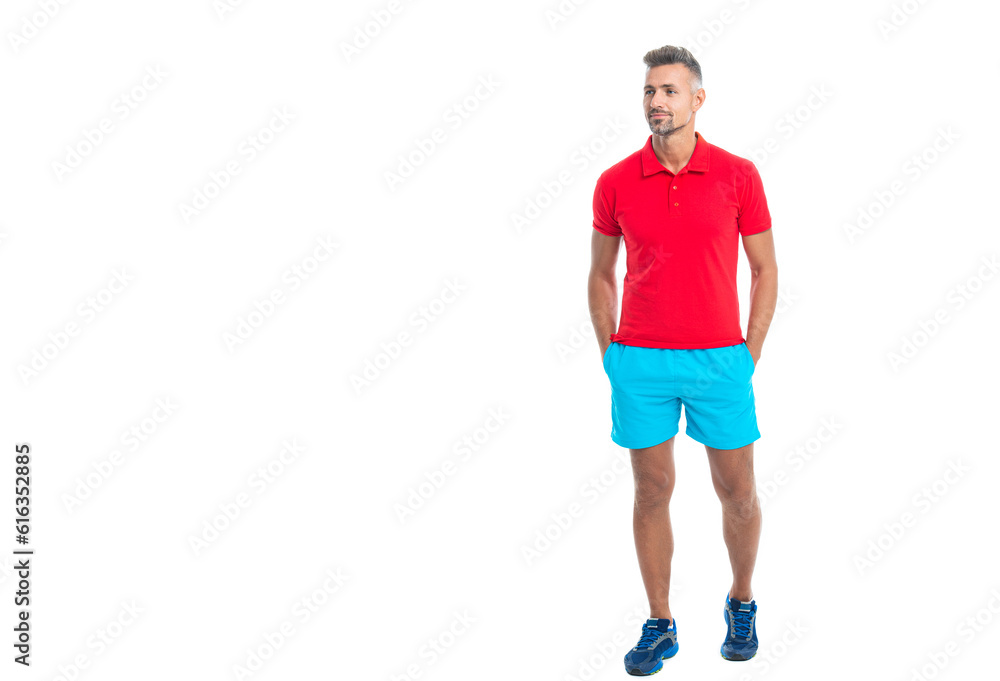 sporty sportsman in sport clothes isolated on white, copy space. Sportsman wear sports uniform and looking at camera. athletic sportsman in working out over studio background. sportsman after working sporty sportsman in sport clothes isolated on white, copy space. Sportsman wear sports uniform and looking at camera. athletic sportsman in working out over studio background. sportsman after working