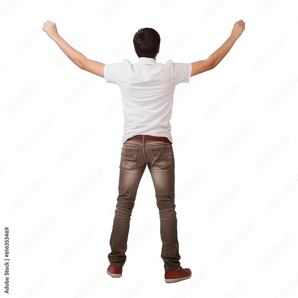 back of a person isolated on transparent background cutout back of a person isolated on transparent background cutout