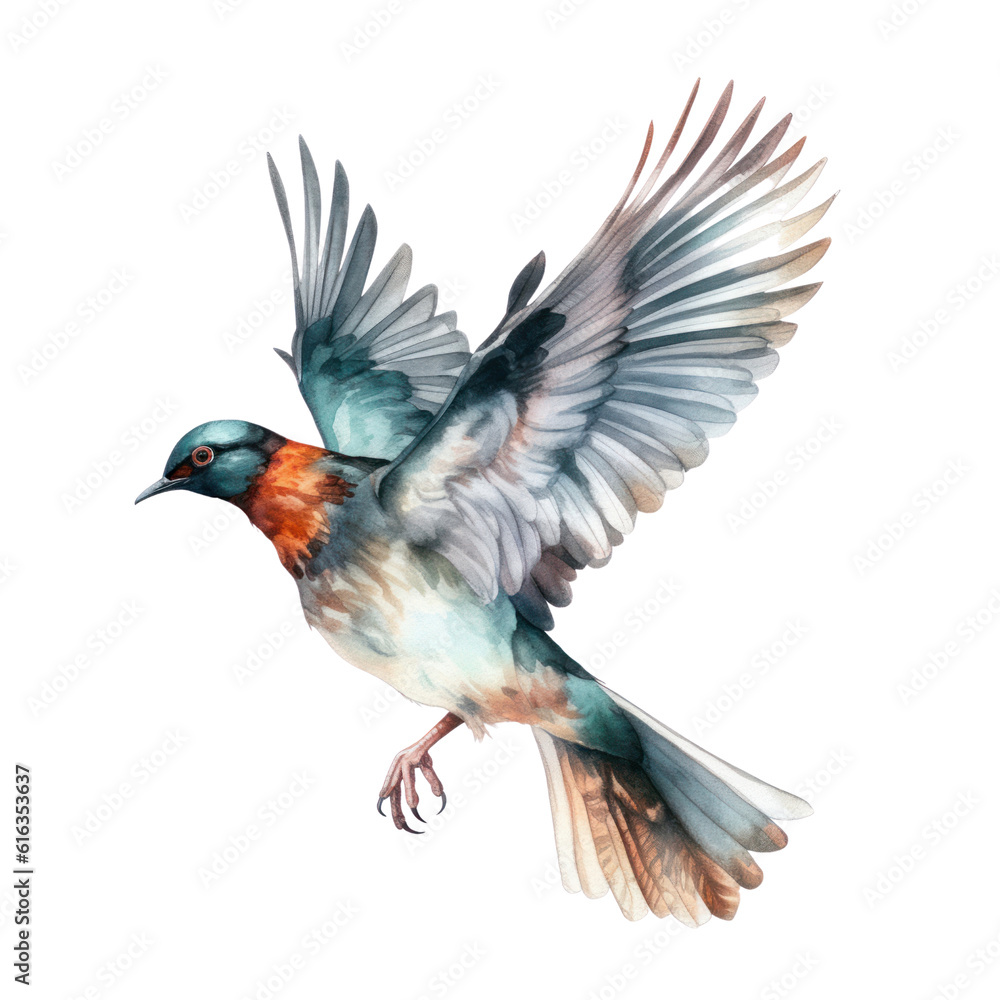 bird of paradise watercolor isolated on transparent background cutout bird of paradise watercolor isolated on transparent background cutout