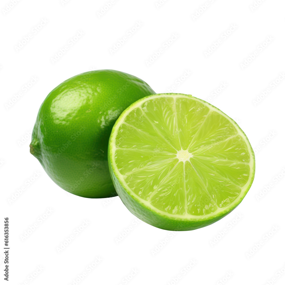 lime isolated on transparent background cutout lime isolated on transparent background cutout
