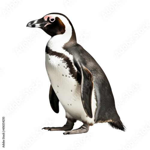 penguin isolated on transparent background cutout