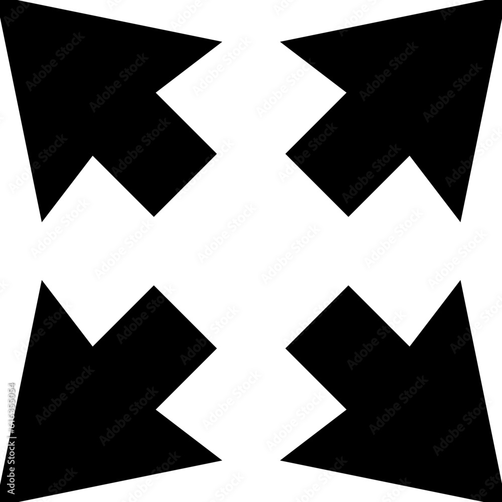 Mini Arrows Vector Icon Mini Arrows Vector Icon