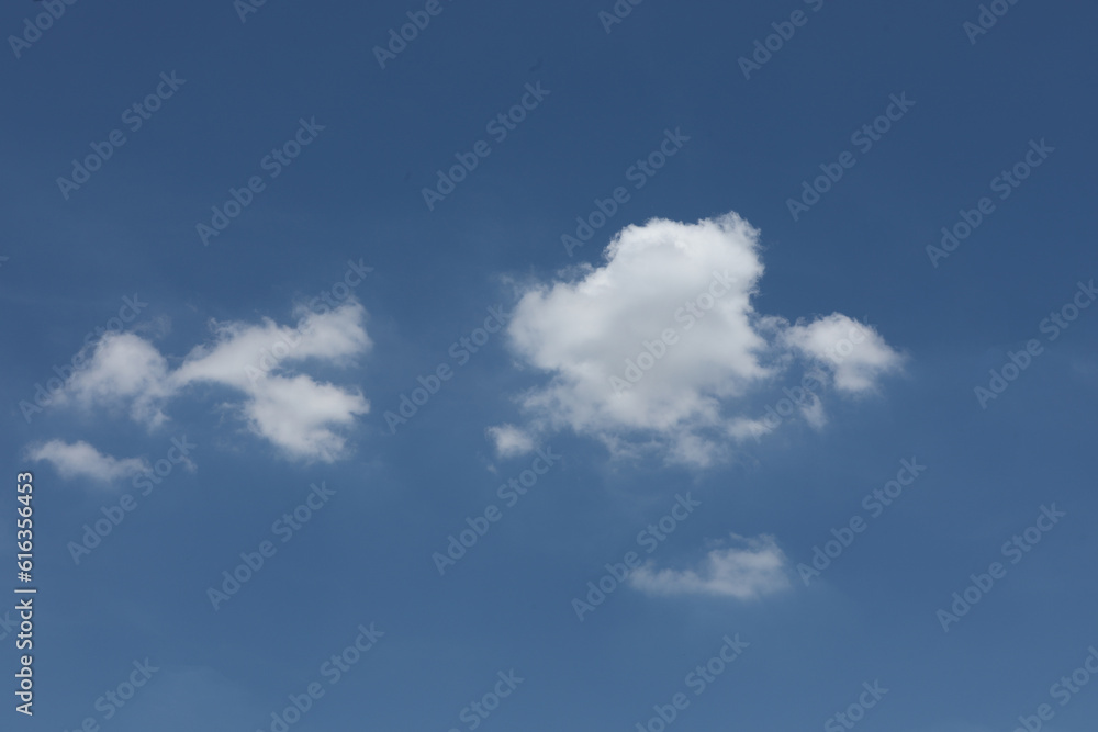 Cloud on blue sky background Cloud on blue sky background