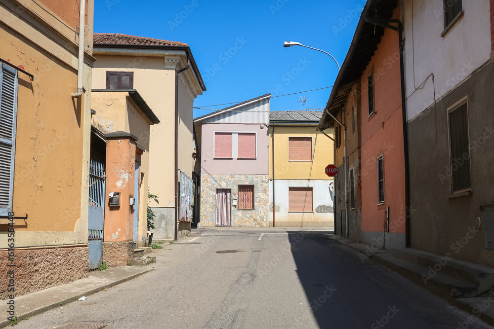Genzone characteristic village streets vision houses church panorama landscape art Genzone characteristic village streets vision houses church panorama landscape art