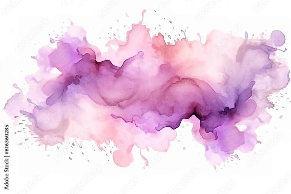 Blush pink and lilac bubbles forming a border frame Blush pink and lilac bubbles forming a border frame