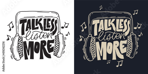 Cute hand drawn doodle lettering postcard, motivation quote, lettering art for t-shirt design, tee art, mug print.