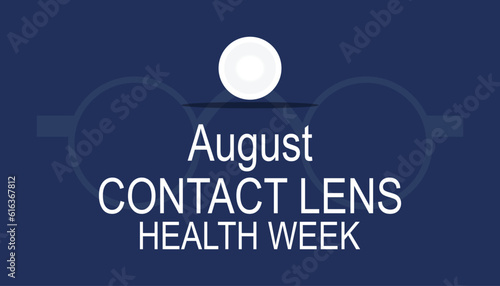 Contact lens health week is observed every year in August. Healthy contact lens hygiene practices