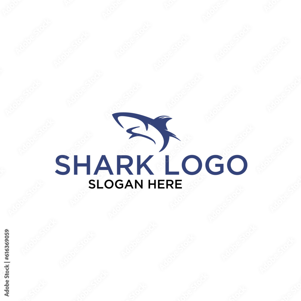 Fototapeta premium SHARK LOGO DESIGN