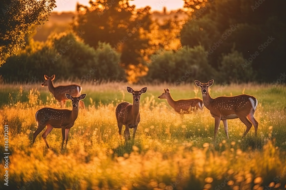 Peaceful Grazing Serene Feeding Peaceful Grazing Serene Feeding