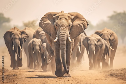 African Elephants Savanna's Great Pachyderms