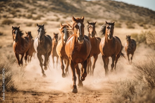 Wild Mustangs Untamed Equines © mindscapephotos