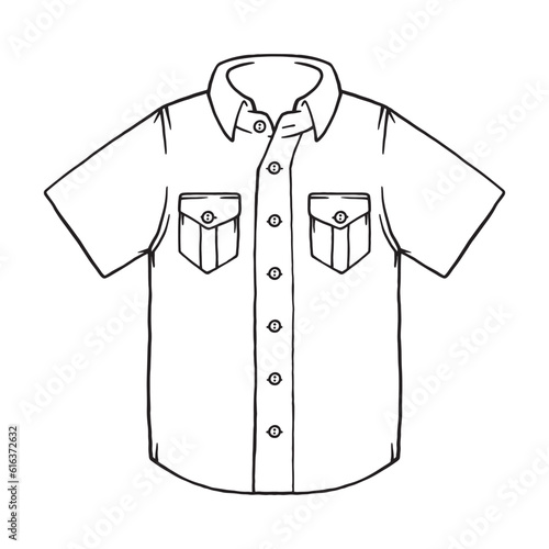 coloring cartoon cute outdoor shirt